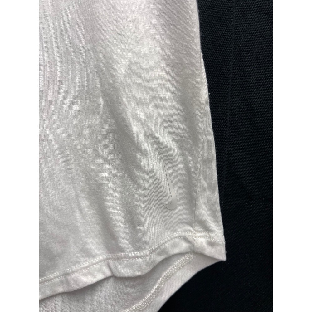 Nike Dri-FIT Tank Top White Open Back Scoop Neck Athletic Shirt XS 0728019 - Picture 3 of 5